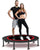 40'' Foldable Mini Trampoline Rebounder Compact and Durable Fitness Equipment