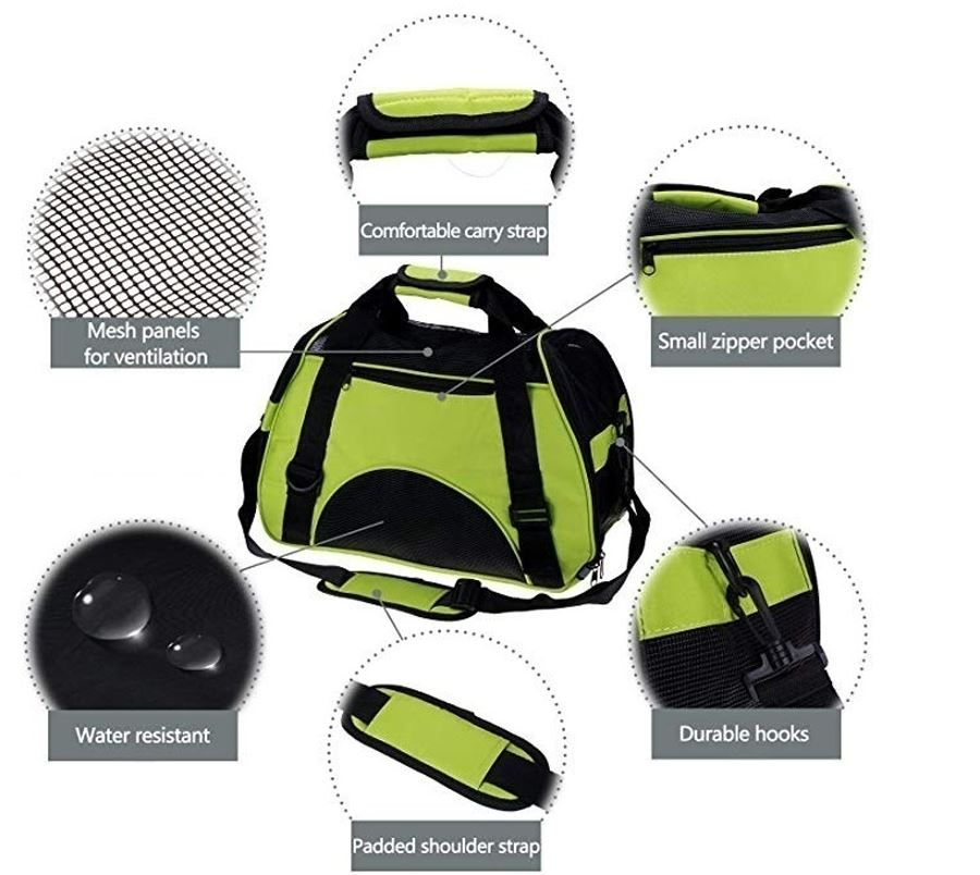 Pet Carrier Dog Travel Bag Handbag for Outgoing Travel