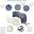 Travel Pillow  Memory Foam Neck Pillow Comfortable