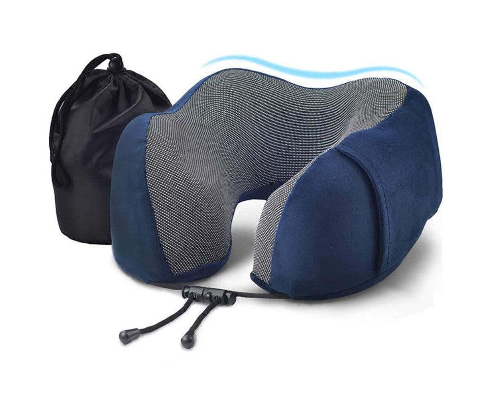 Travel Pillow  Memory Foam Neck Pillow Comfortable