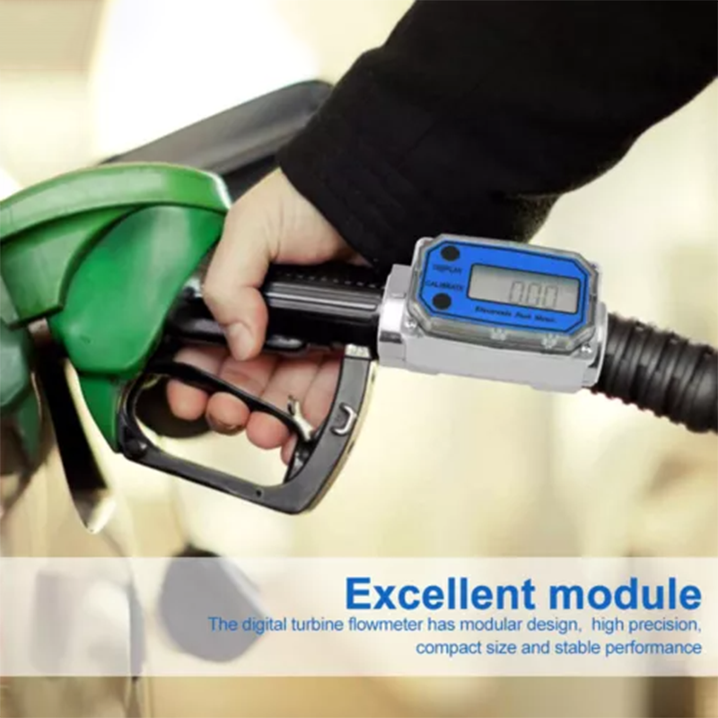 2" Digital Display Flow Meter – High Accuracy Flow Measurement with Instantaneous & Cumulative Display, Powered by AAA Batteries