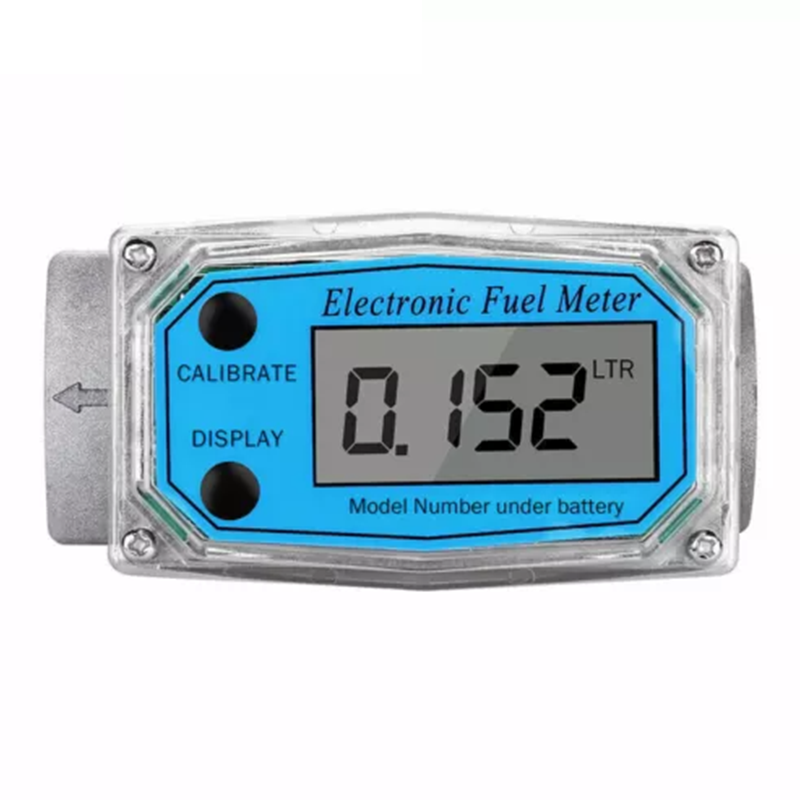 2" Digital Display Flow Meter – High Accuracy Flow Measurement with Instantaneous & Cumulative Display, Powered by AAA Batteries