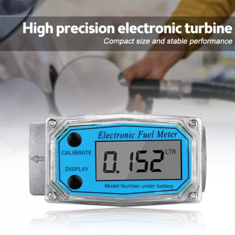 2" Digital Display Flow Meter – High Accuracy Flow Measurement with Instantaneous & Cumulative Display, Powered by AAA Batteries