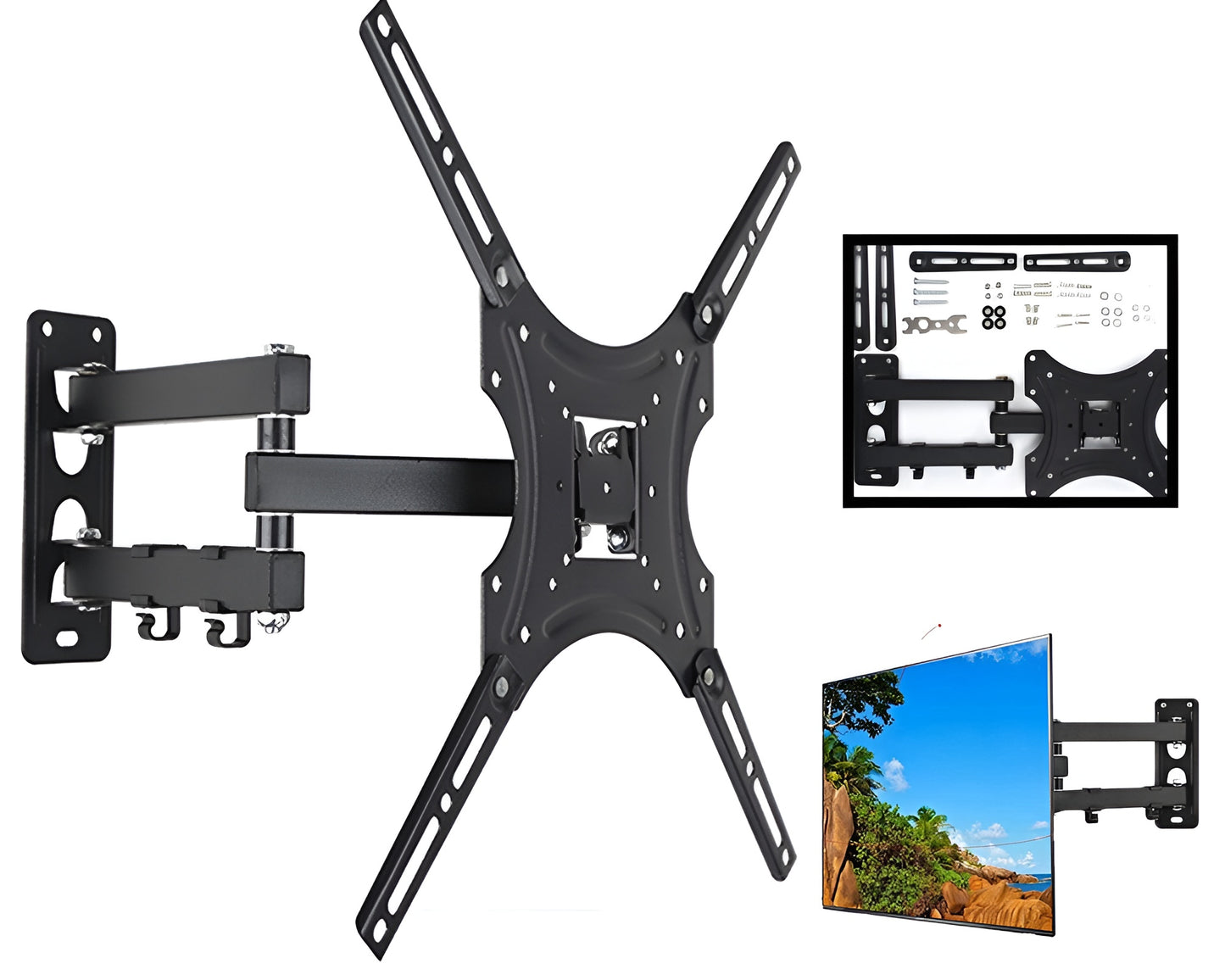TV Wall Bracket Swivel TV Wall Bracket for 14–55 Inch TVs