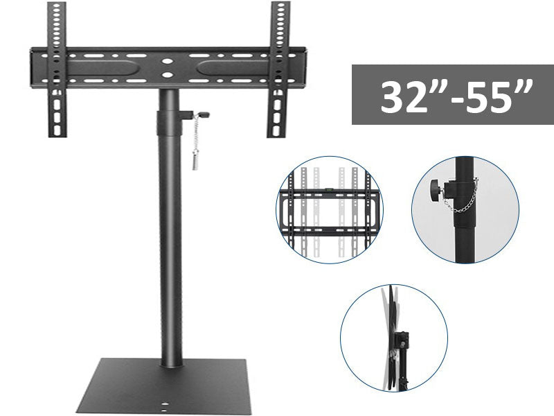 TV Stand for 32" to 55" Flat Screens - Universal TV Stand with Mount