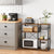 VASAGLE Kitchen Shelf Organiser Microwave Oven Stand