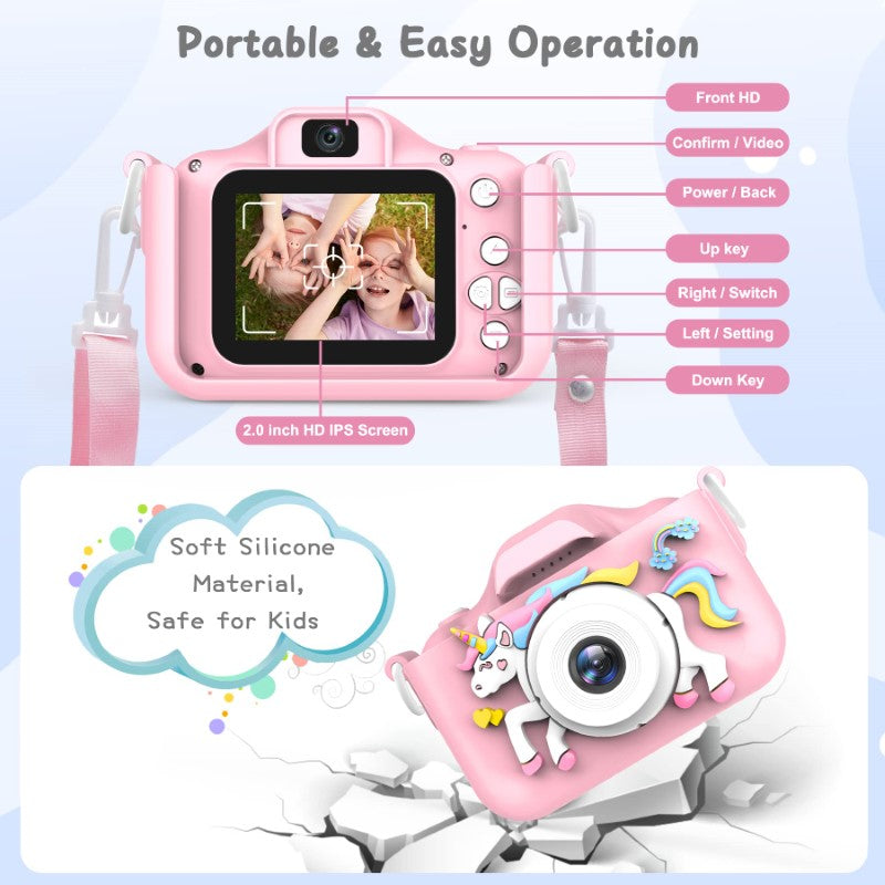 Kids Camera, Digital Camera for Kids Toy Gift