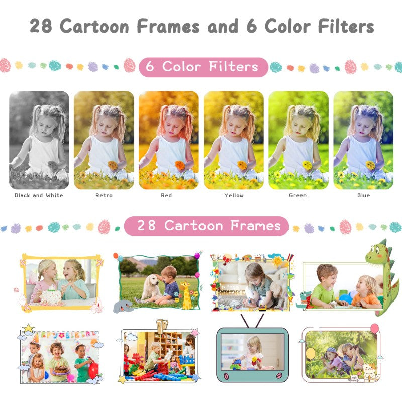 Kids Camera, Digital Camera for Kids Toy Gift