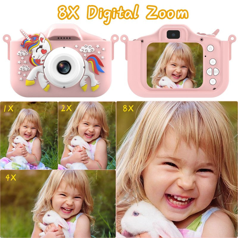Kids Camera for Girls and Boys – Perfect Birthday Gift for Children Aged 3-12 Years