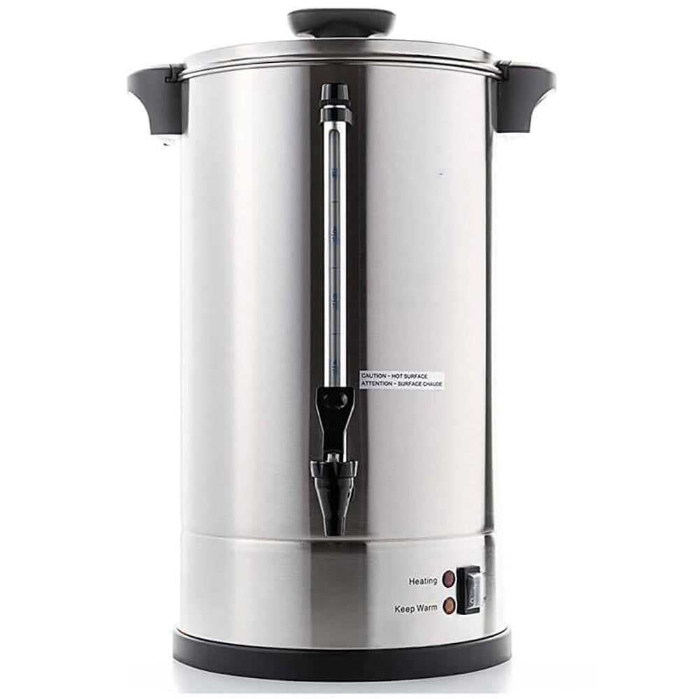 Commercial Grade Stainless Steel Coffee Hot Water Urn – 25L Capacity for Catering