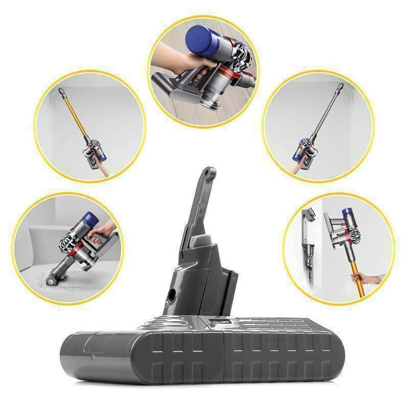 21.6V 3500mAh Replacement Battery for Dyson V8 Cordless Vacuum Cleaner – High Capacity, Long-Lasting Power