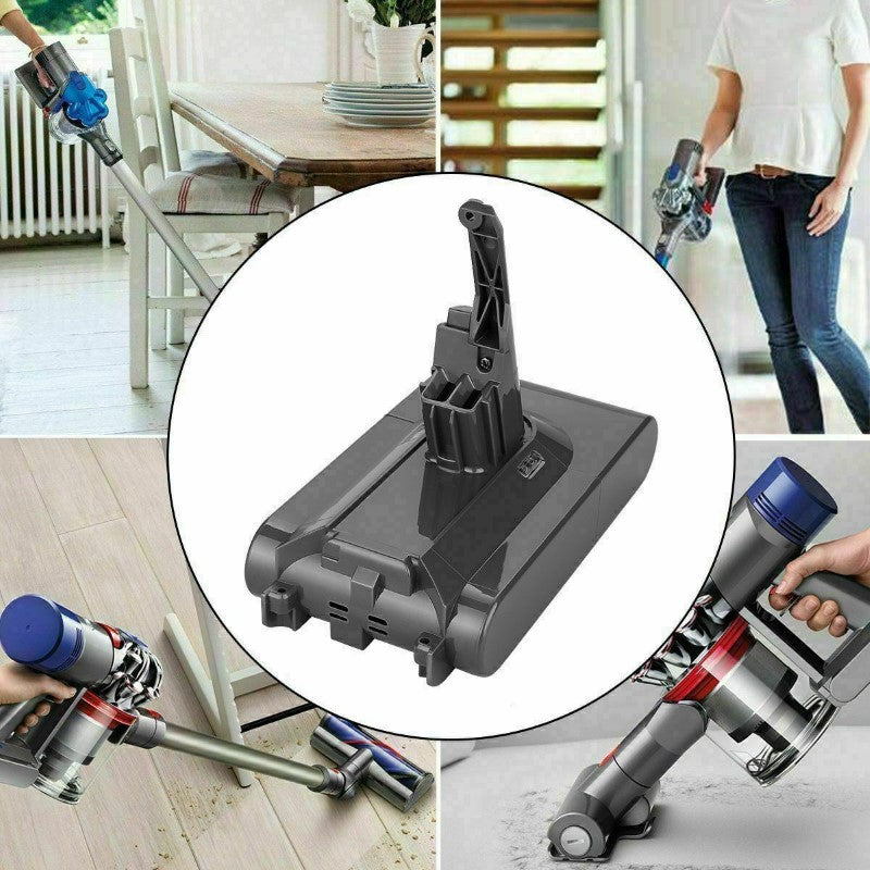 21.6V 3500mAh Replacement Battery for Dyson V8 Cordless Vacuum Cleaner – High Capacity, Long-Lasting Power