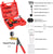 Brake Bleeder Kit Vacuum Pump – Universal Brake Bleeder Kit with Case