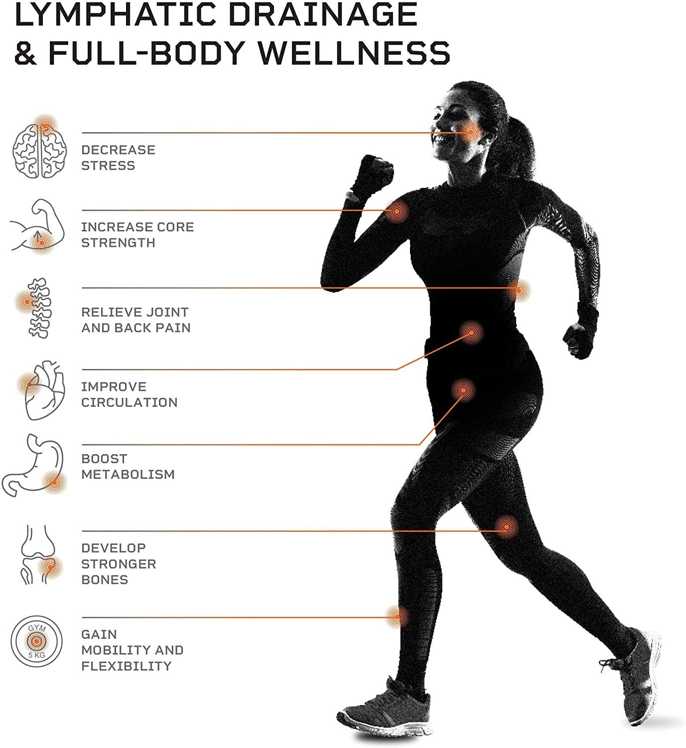 Vibration Machine Platform Exercise Vibrating Plate Whole Body Workout