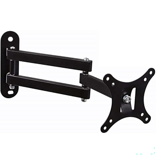 TV Bracket Swivel Full Motion Flat Mount for Computer Monitors (Up to 24 inches)