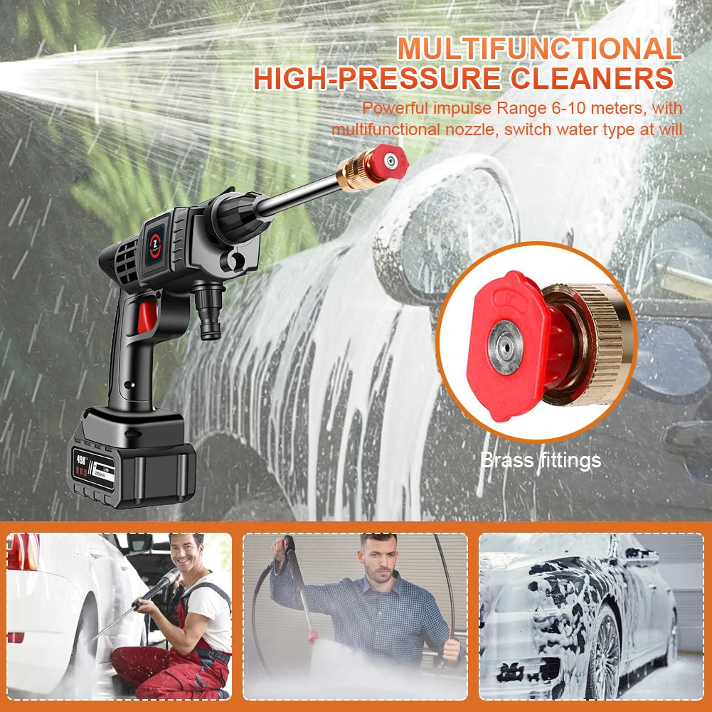 High Pressure Washer Gun Rechargeable