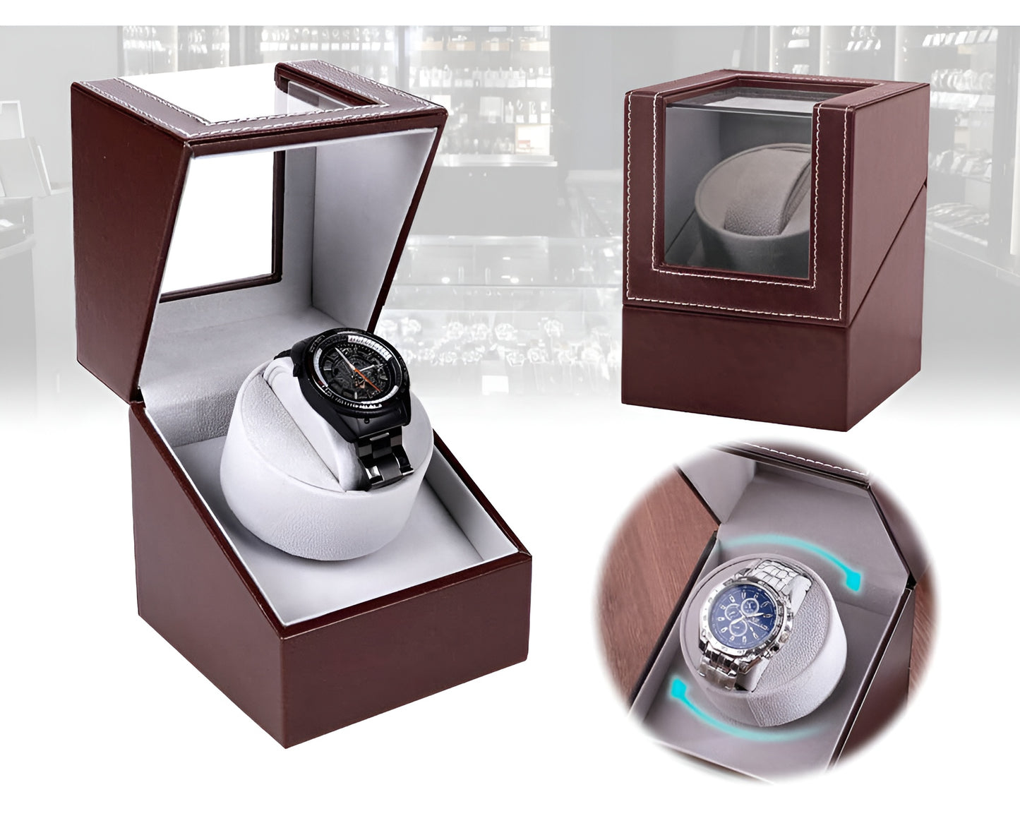 Automatic Quad Watch Winder