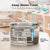 Stainless Steel Cat Water Fountain – 3.2L Water Dispenser with Dual Filter System