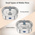 Stainless Steel Cat Water Fountain – 3.2L Water Dispenser with Dual Filter System