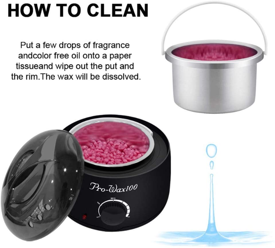 Wax Machine Wax Warmer Kit Hair Remover With Wax Beans