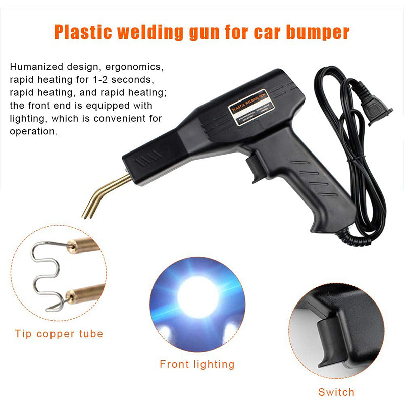 Plastic Welder, Hot Stapler Plastic Welding Machine – Premium Repair Kit for Automotive and Household Plastics