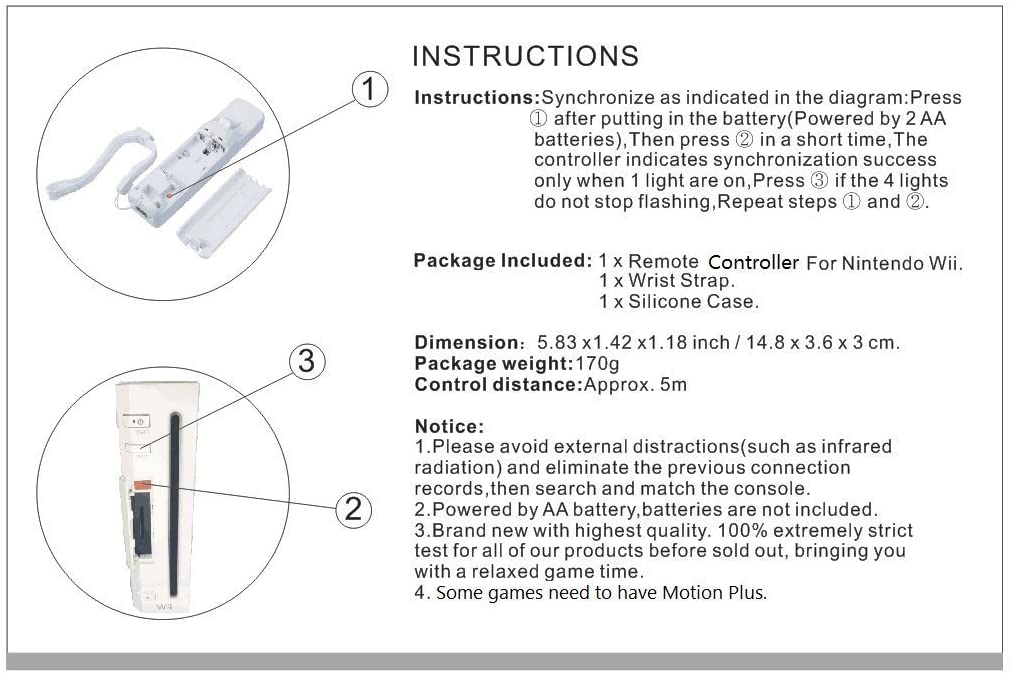 Wii Remote Nunchuck Replacement