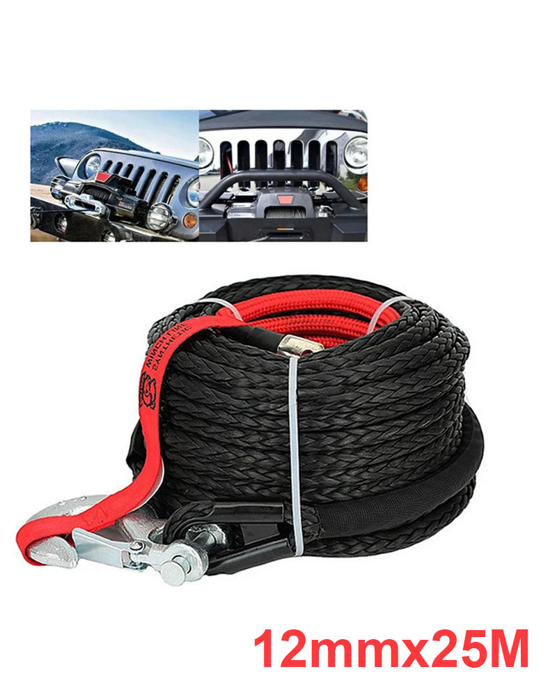 Synthetic Winch Rope Line 12MM x 25M