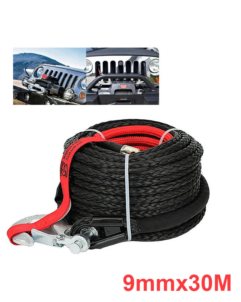 Synthetic Winch Rope Line 9MM x 30M