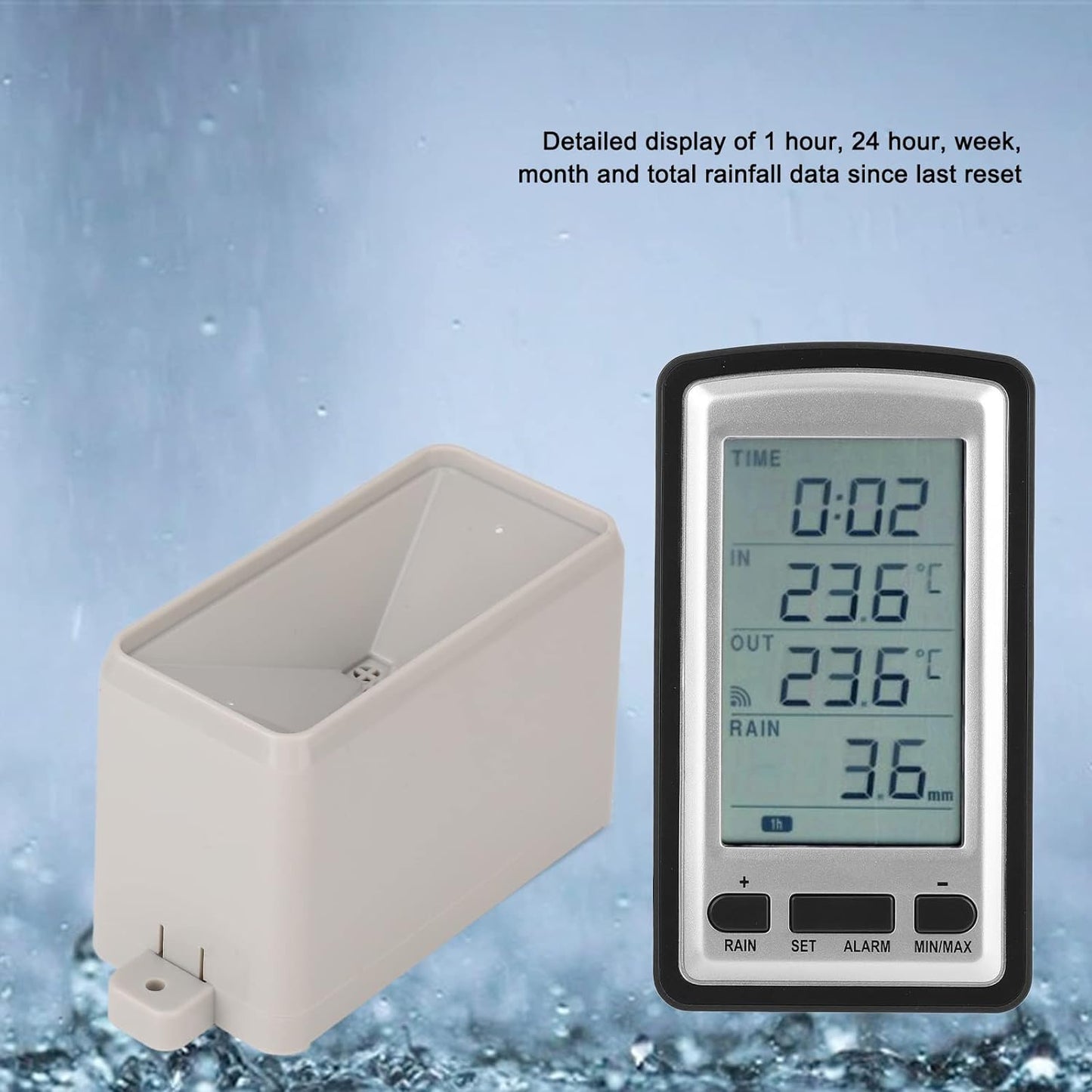 Wireless Rain Gauge Weather Staion, Household Rain Gauges