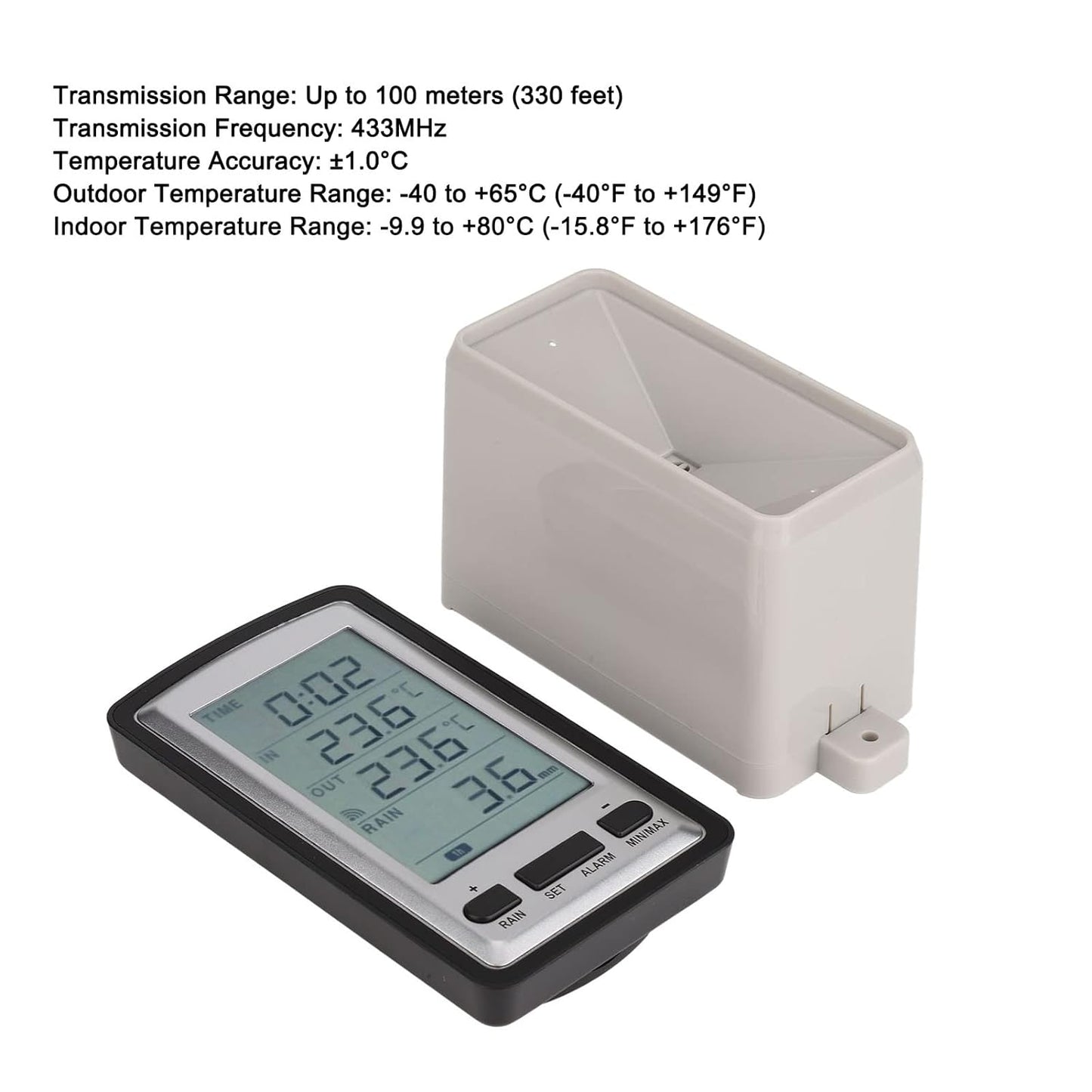 Wireless Rain Gauge Weather Staion, Household Rain Gauges