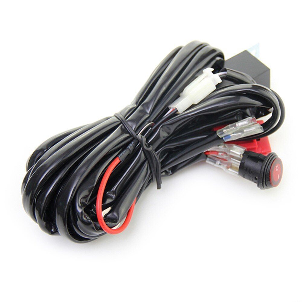 LED Light Bar Wiring Harness 12V 40A