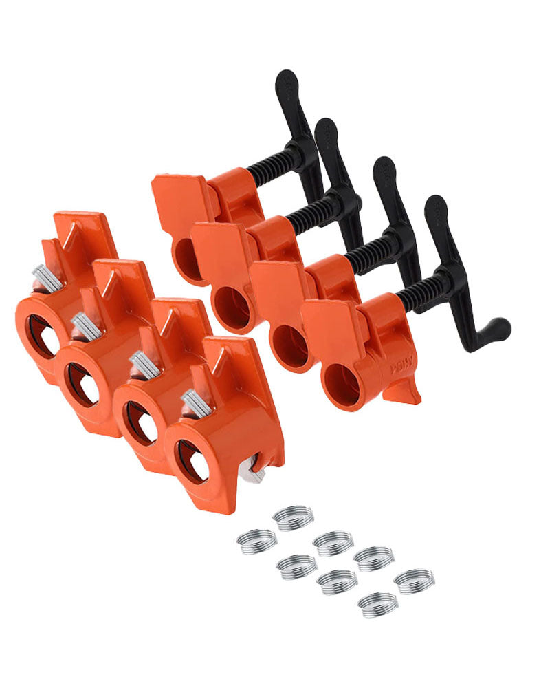 Wood Gluing Pipe Clamp Set