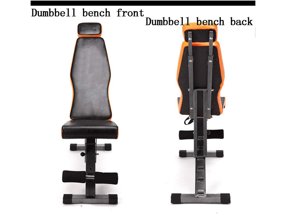 Exercise Bench Workout Bench – Adjustable Seat, 200 Kg Capacity, Folding, Flat/Incline/Decline Positions