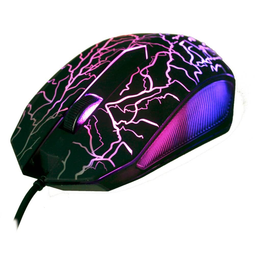 2.4GHz Wired Gaming Mouse with LED Lights
