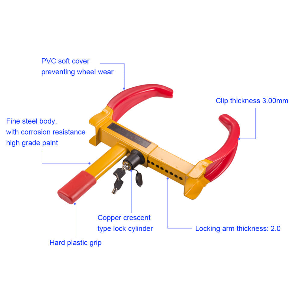 Wheel Clamp Wheel Lock
