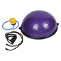 Yoga Half Ball Balance Trainer – Fitness Exercise Ball with Pump & Elastic Bands for Core Strength & Stability