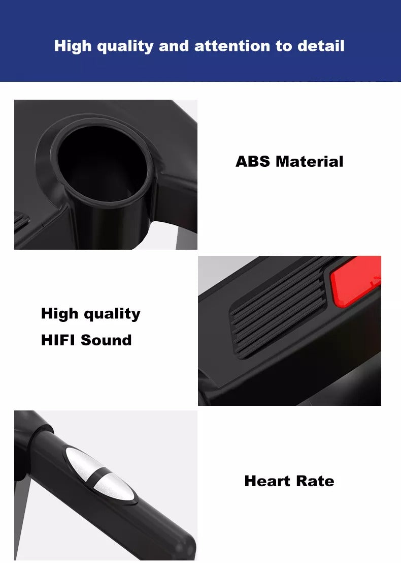 3.0HP Under Desk Motorized Treadmill with Remote Control