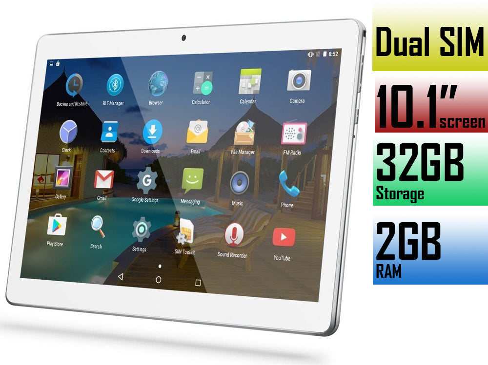 Android Tablet 32GB 10.1-inch