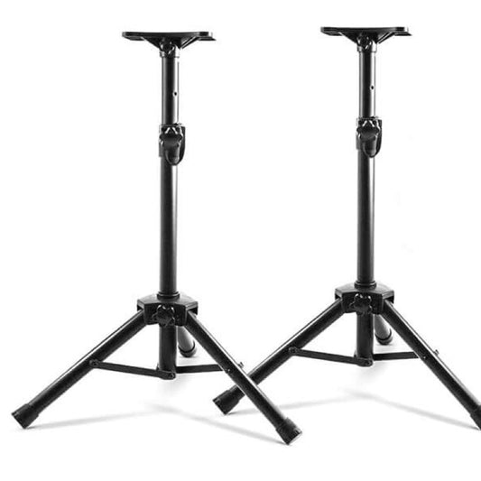 Studio Speaker Stands - Adjustable Height - Pair