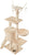 Cat Tree Condo with Scratching Posts, Perches, Basket Lounger, and Ladder – Deluxe Kitten Play House (138CM)