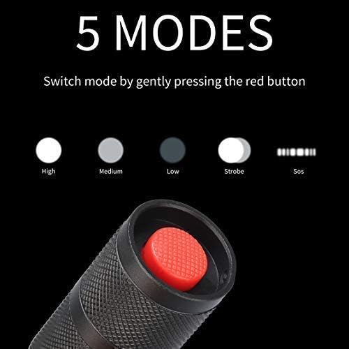 Flashlight Adjustable Focus CREE LED Flashlight Torch