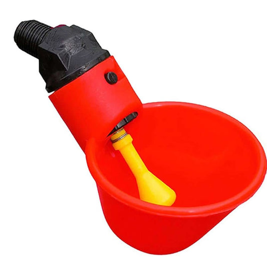 Chicken Drinker - Mini cup drinker + elbow