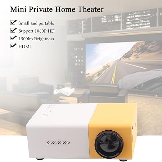 Portable Mini LED Projector Full HD 1080P