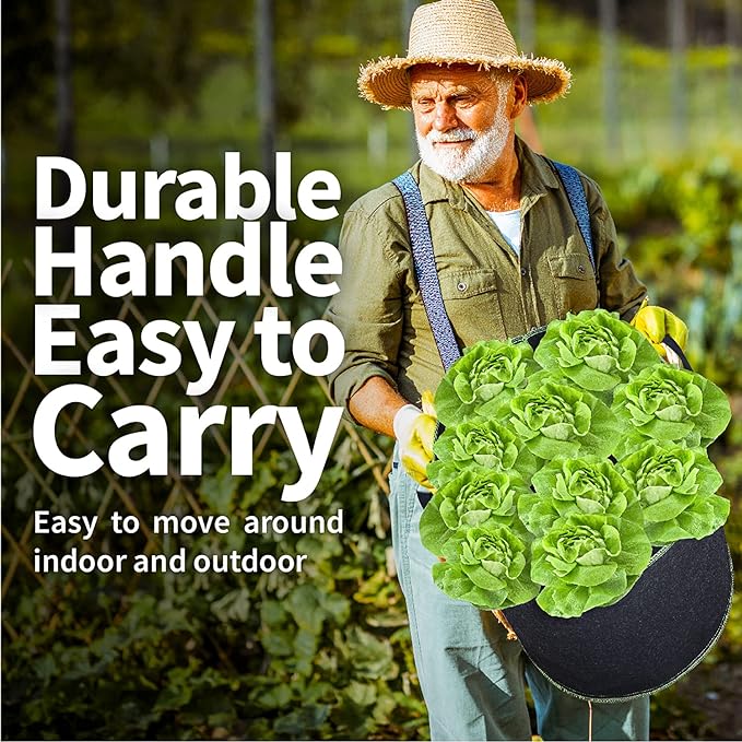 Plant Grow Bag 40x30cm 4 Pack, vegetable/Flower/Plant Growing Bags