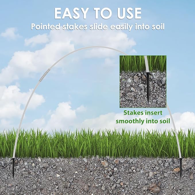 2 x 6m Garden Mesh Netting Kit