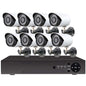 1MP 8 Channel DVR Security Camera System