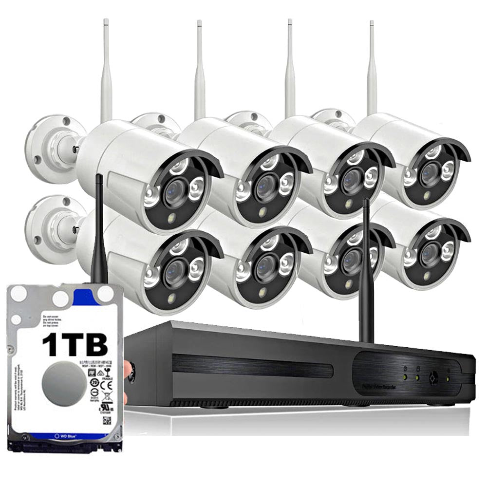 Wireless security camera system