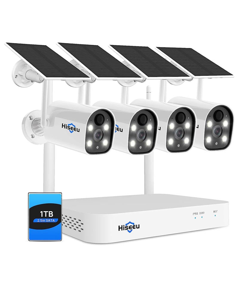 Wireless Security camera system - Solar
