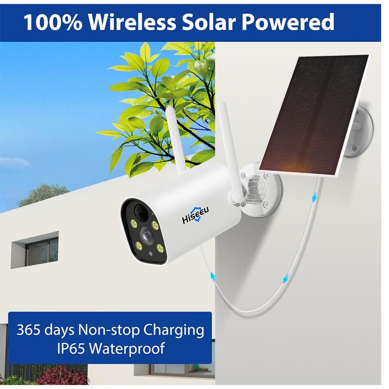 Wireless Security camera system - Solar