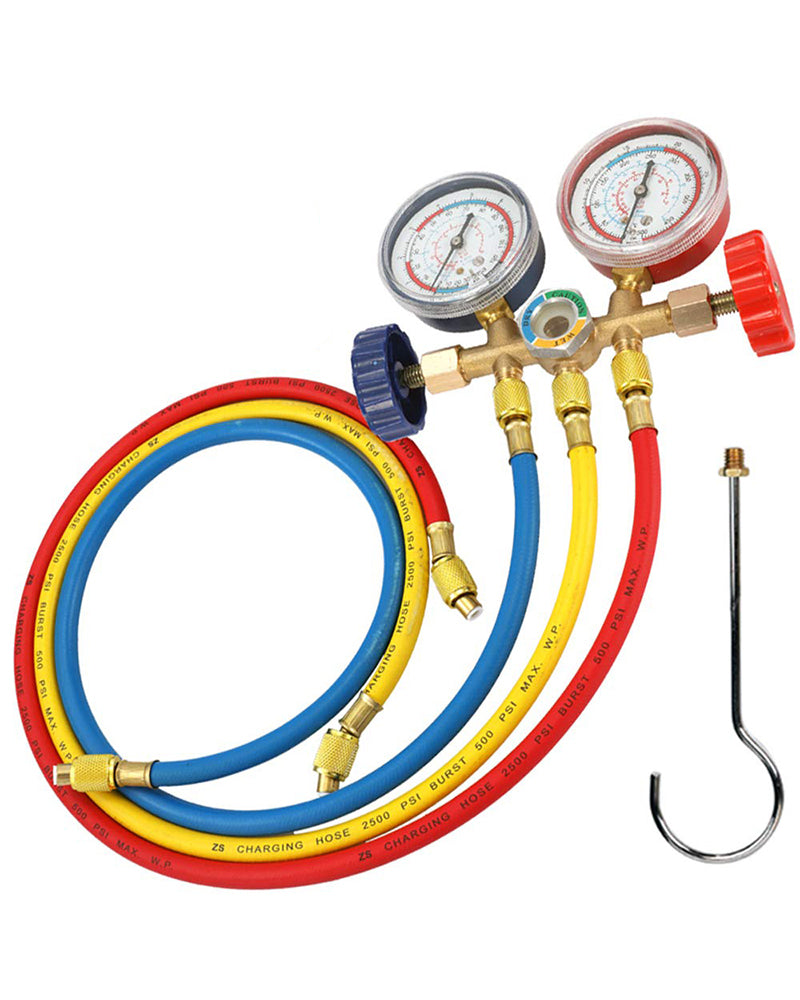 3 Way AC Manifold Gauge Set